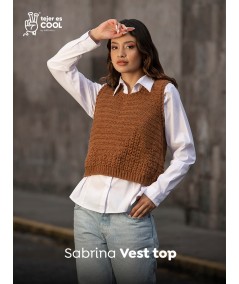 Sabrina Vest Top